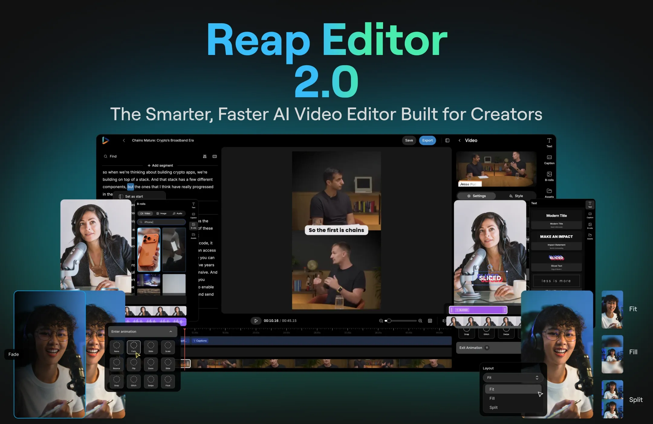 Reap Editor 2.0 | The Smarter, Faster AI Video Editor Built for Creators