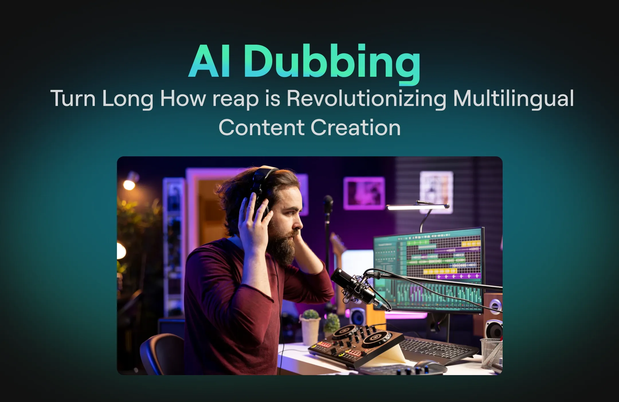 The Rise of AI Dubbing: How reap is Revolutionizing Multilingual Content Creation